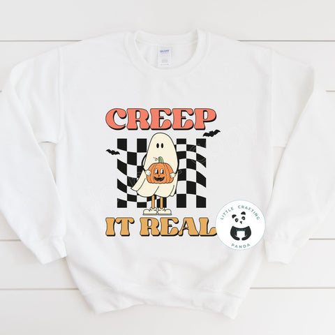 Retro Creep It Real Sweatshirt